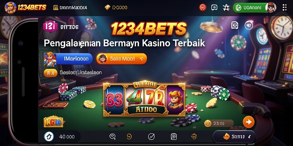 Tampilan Gameplay 1234BETS yang Menarik dan Seru.