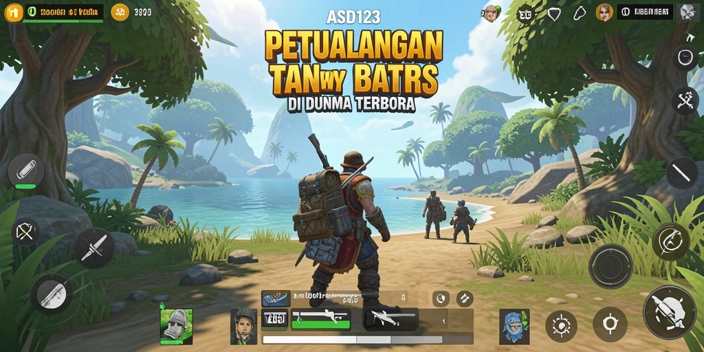 Tangkapan layar menunjukkan momen seru saat menjelajahi dunia Open World.