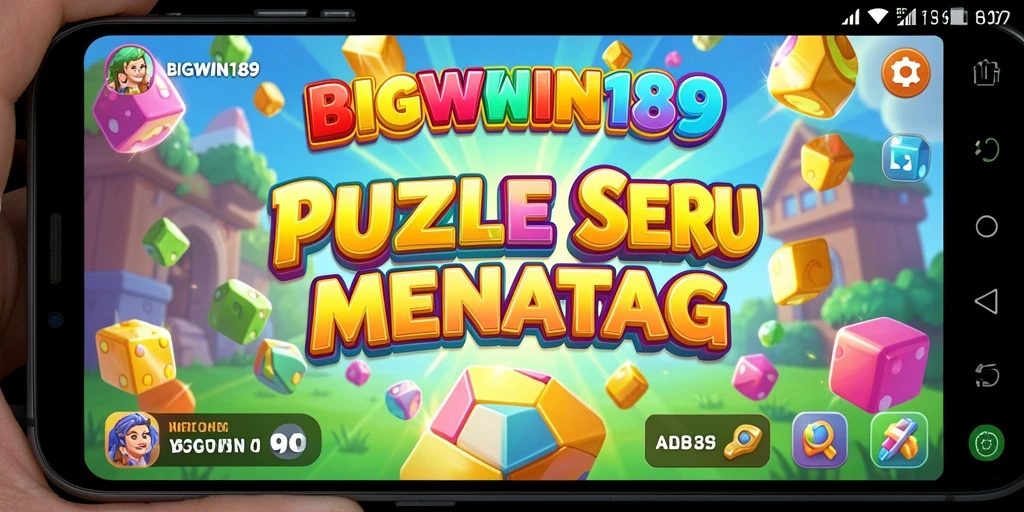 Tampilan gameplay menantang di BIGWIN189 yang penuh warna.