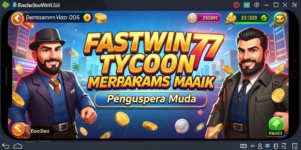 Tangkapan layar utama FASTWIN77 menampilkan gameplay Tycoon yang dinamis.