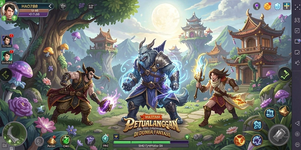 Screenshot HAO788 menampilkan gameplay seru di dunia petualangan.