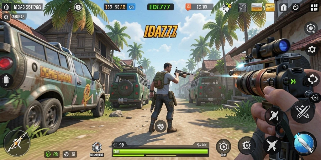 Tampilan gameplay IDA777 yang menarik dan realistis.
