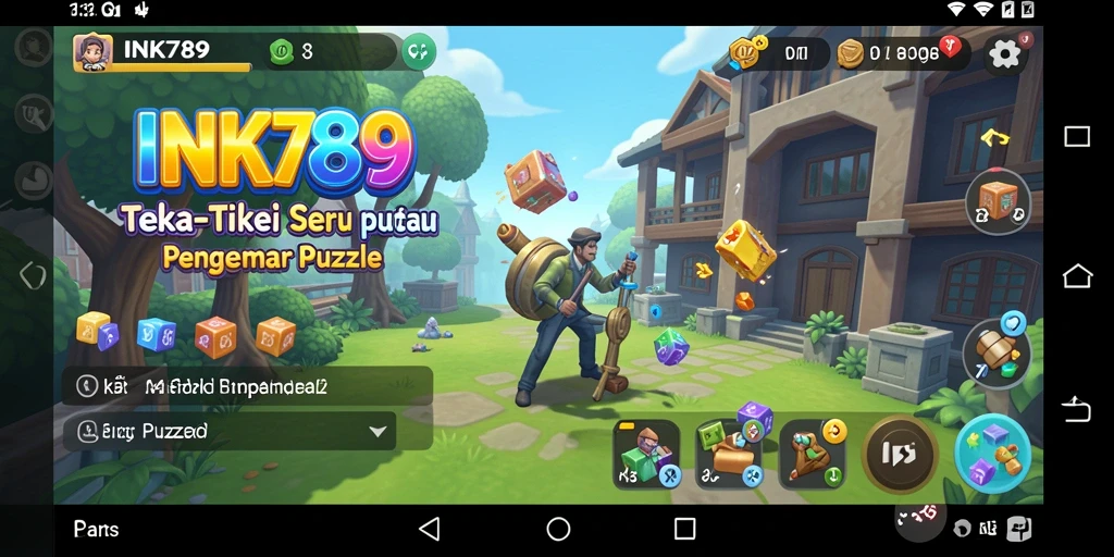Tampilan gameplay INK789 yang menakjubkan dan menantang.
