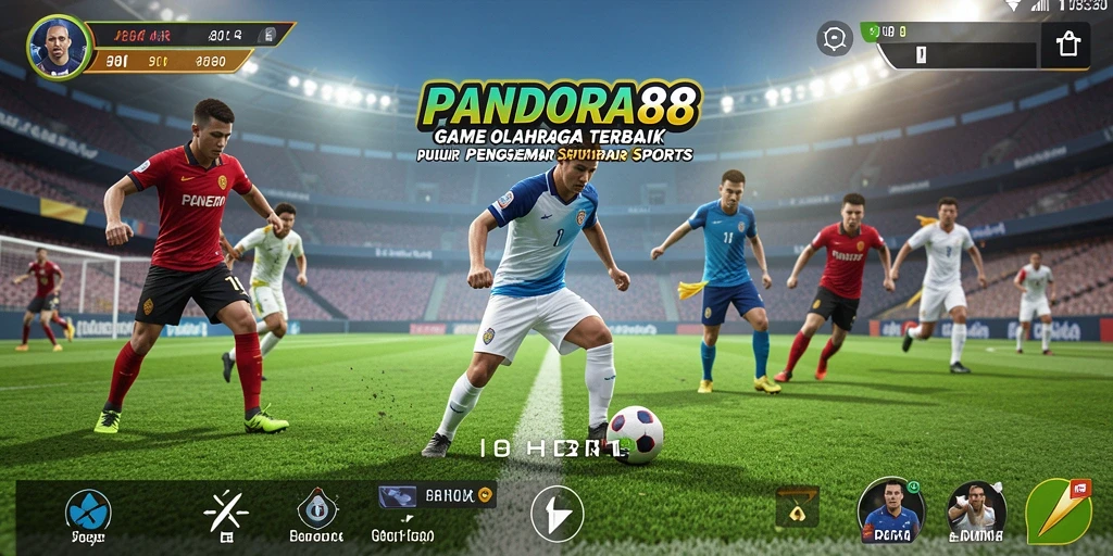 Tampilan menarik dari gameplay olahraga di PANDORA88.