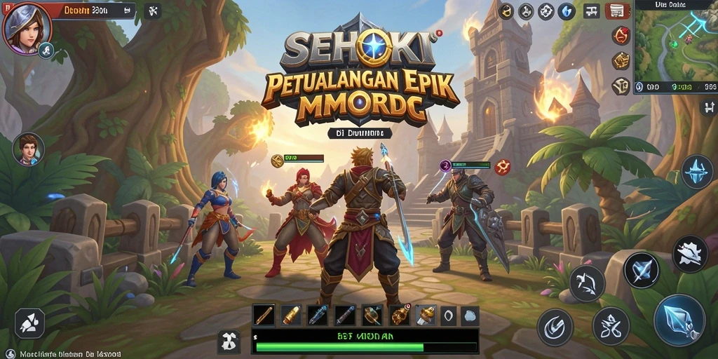 Tampilan gameplay SEHOKI yang menakjubkan dan menantang.
