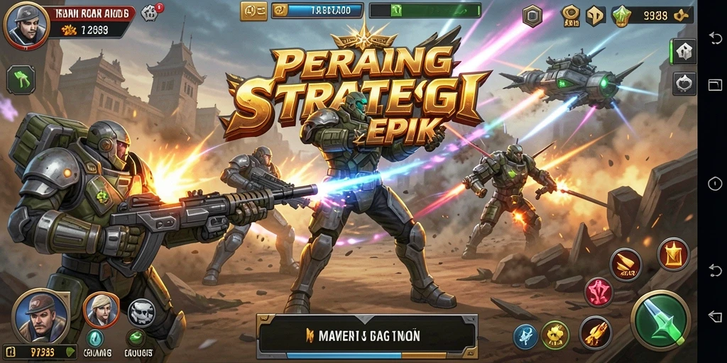 Tangkapan layar gameplay TO88 menunjukkan aksi strategi yang mendebarkan.